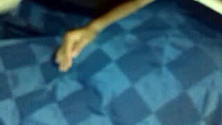 Chubby latina stepsister gives a sexy blowjob