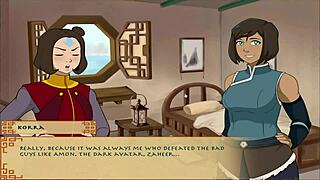 Kyoshi And Yangsen Give Blowjob In Four Elements Trainer Book 4