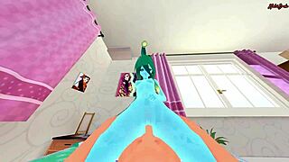 pov fucking suu the slime girl doggystyle with creampie 😍