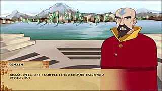 Kyoshi And Yangsen Give Blowjob In Four Elements Trainer Book 4