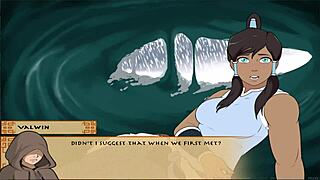 four elements trainer book 4 love part 9 - sexy cartoon massage session