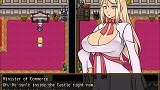 bitch princess catherine caught naked by old pervert