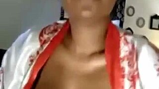 Jessica Grabbit teases her loyal fans with a rabbit toy during this live webcam show