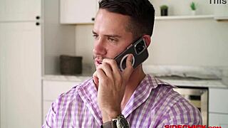 Sidechick Straight To Business With Anna Claire Clouds And Suttin In Hardcore Group Action