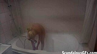 My Hot Teen Ex-Girlfriend's Steamy Shower Nude Show