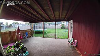 I needed a breakfast in the shower and he gave me doggystyle hardcore hot fuck