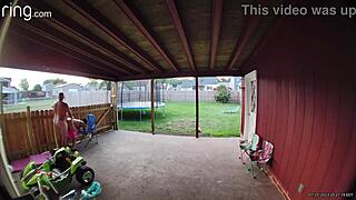 I needed a breakfast in the shower and he gave me doggystyle hardcore hot fuck