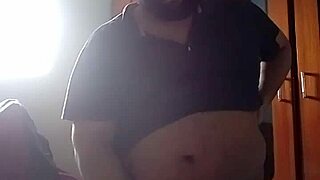 Enjoying a burst of pleasure in this sexy moment