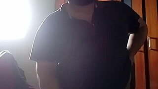 Enjoying a burst of pleasure in this sexy moment