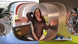 hey, check out kitty ann, the hot mexican, banging victor bloom by the sea!