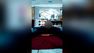 Feeling the intense pleasure as the skinny mexican college student rides her best friend's cock to a real orgasm before parents arrive.