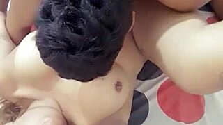 Fat Colombian assfucks and sweats during anal sex.