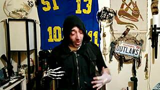 Sexy Jewish Man In Cosplay Outfit Gives Jerk Off Instructions Solo