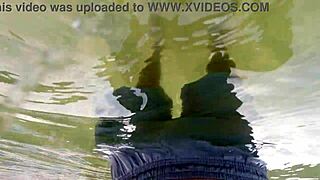 Latina Brunette Gives Public Blowjob Outdoors