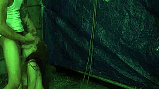 Erotic Anya Olsen dominates rough outdoor public hump