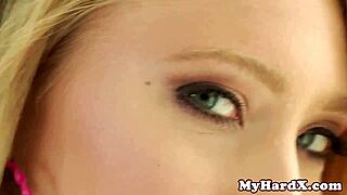 Booty Babe Sucking Cocks Before Facial