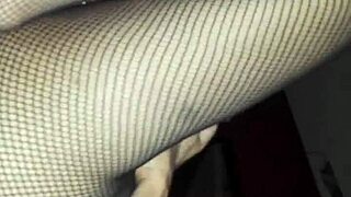 This girl uses toys on my cock.