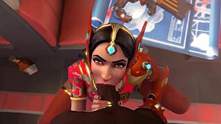 Overwatch's Symmetra gets a naughty nature makeover