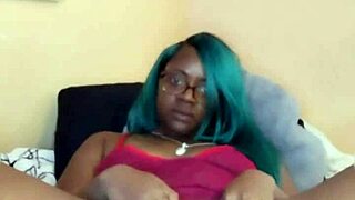 Naejae's natural tits and solo play lead to a satisfying climax