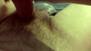 Having fun with handjob and assjob, leading to cumshots.