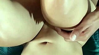 close up view of latina's anal double penetration in hardcore action