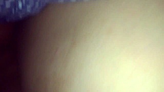 Eating with boyfriend at home