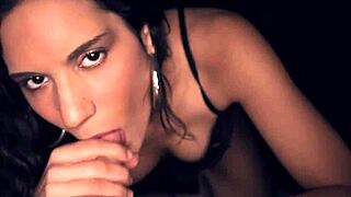 shaved tia cyrus gets her teen 18+ ass fucked in pov riding, blowjob leading to monster cock creampie