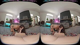 Vrallure teases closer with stockings