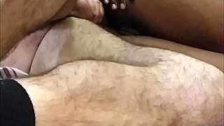 Are you fucking the pussy of that skinny ebony babe?