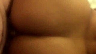 Big ass black girl bent over in doggystyle POV