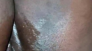 Can you handle this ebony fisting session?