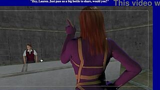 Virtual sci-fi girls armory fuck!