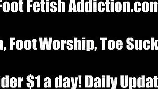 Feel The Intense Worship Of My Latina Feet In Femdom POV