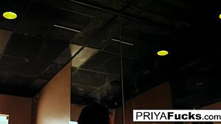 Can you handle Priya Rai's sexy Indian MILF tease with solo masturbation?