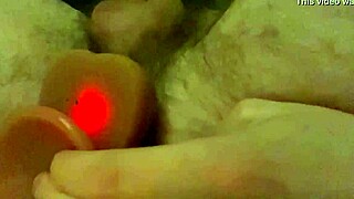 intense pleasure from anal self-fucking with sex toys