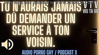 French Gay Seduction: Service For A Whore Mouth