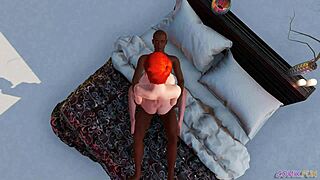 top 11 best sexual positions for you and your partner on bed in 3d cartoon