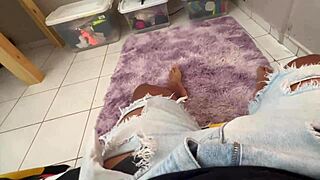 My Stepsister Craves Milk for Her Big Ass After School!