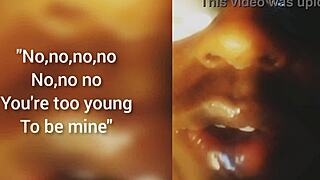 every time he says no, close up on the action