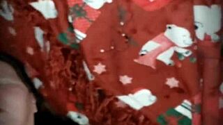 I wanted a christmas creampie for christmas, but it was so messy