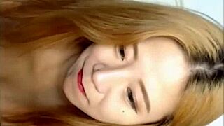 Asian milf cam girl uses toys and cums intensely.