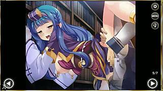 Animated Japanese hentai featuring asian characters in cartoon style