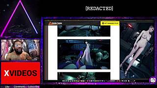 final fantasy vii scarlet's butt ass naked in new nude mod, showing pussy.