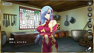 Erotic scene from Makoihime Musou Tenka Touitsu Den featuring Tei Po the hero