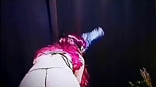 I am a horny MILF nympho dancing dirty and inviting you to admire my body while I masturbate.