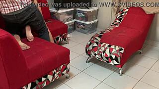 Peruvian Stepsister With Big Ass Cleans House While I Fantasize Fucking Her Hard