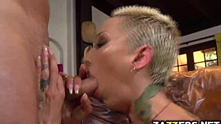 Bella Bellz deepthroats Keiran Lee's monster cock like a pro. Can't believe how she handles that bubble butt!