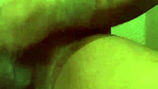 Big black cock gets creamy in masturbation video