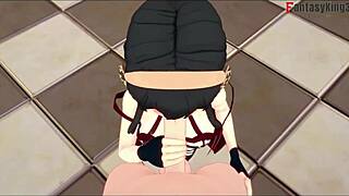 Yor Forger POV Scene from Spy x Family