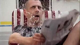 Outdoor Gay Orgy with Foot Fetish and Threesome Action